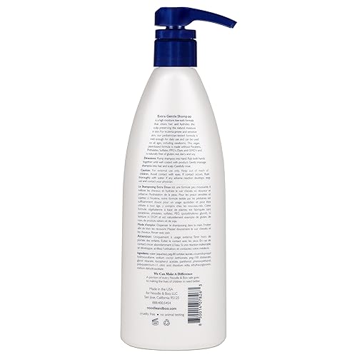 Miniatura 2 de Noodle & Boo Champú extra suave sin fragancia para el cuidado del eccema del bebé, 16 fl. oz.