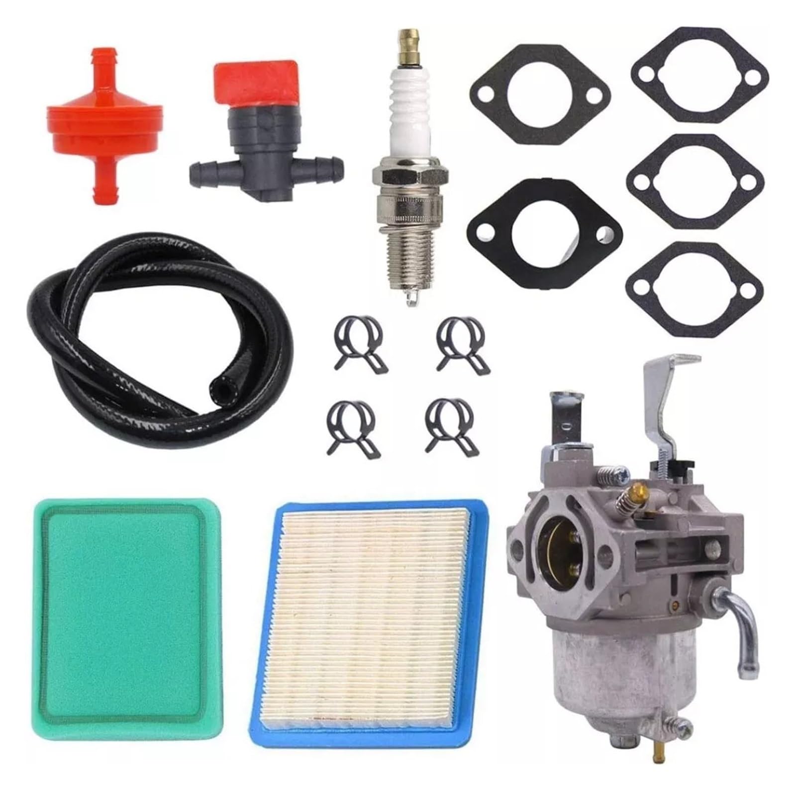 Piezas de Herramientas de jardinería 715668 para carburador de Aire y Combustible para Filtro según BS 185432, 185436, 185437, 185462 y 187432 Fácil de reemplazar