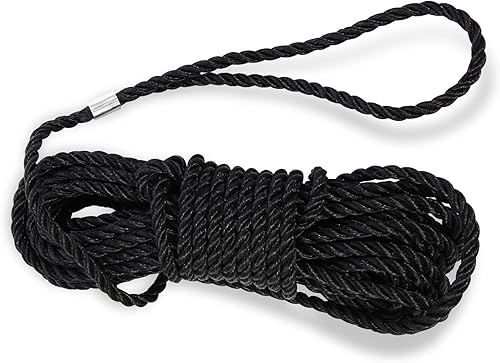 Miniatura 8 de Escalera de extensión de repuesto Werner AC30-2 para todas las escaleras de extensión con una sola polea de 40 pies de cuerda de escalera (paquete