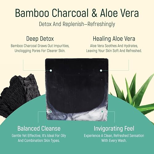 Miniatura 5 de Jabón en barra de gel corporal hidratante sólido, barras de ducha de gel seco natural con aceite esencial a base de plantas y embalaje sin residuos,