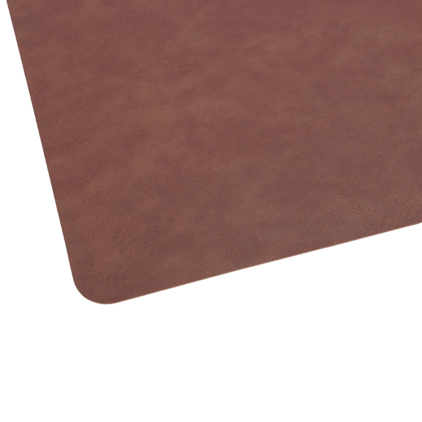 Set de table en cuir lot de 7 pièces lavables 45x30 cm pour repas