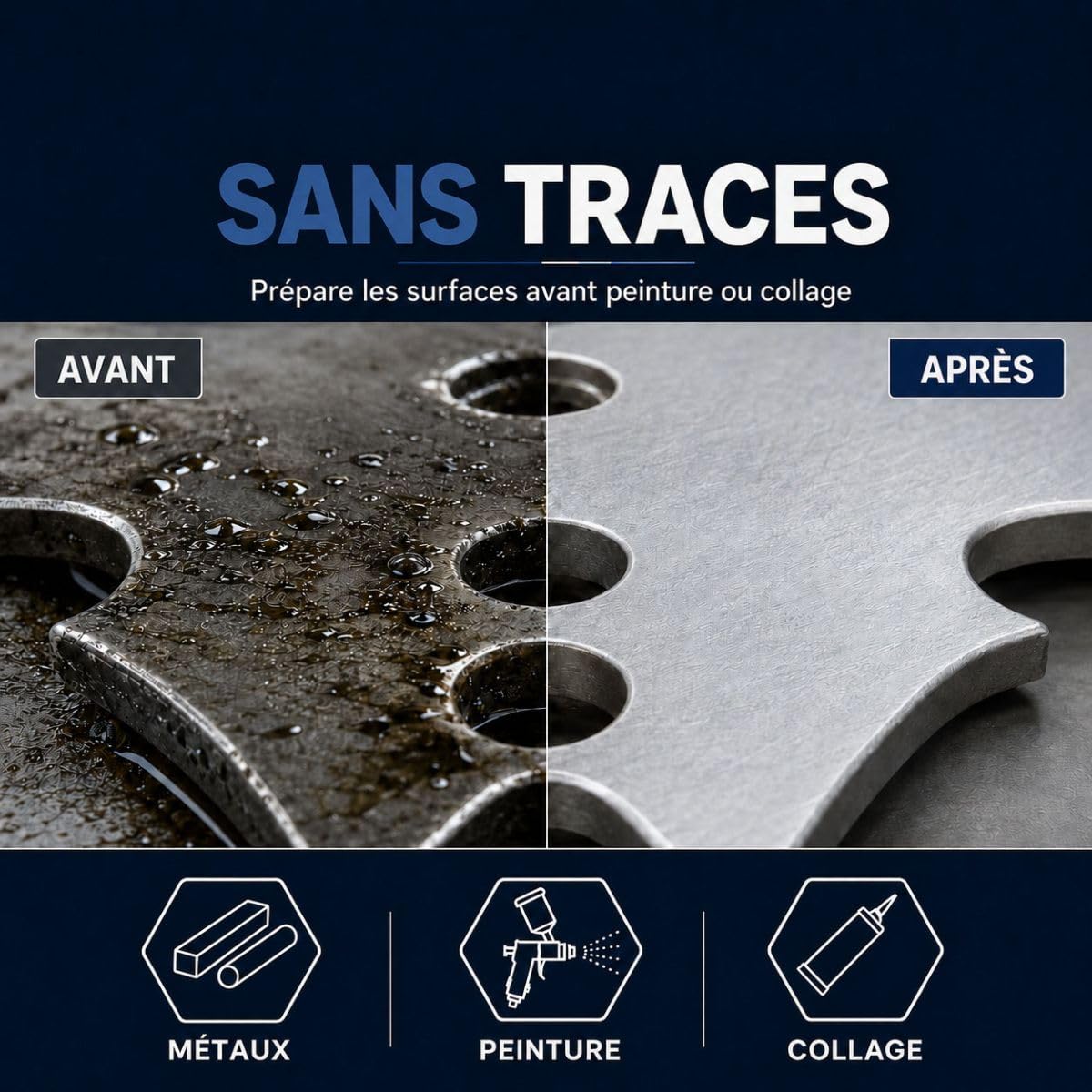 Solvant Dégraissage Mécanique Nettoyant Injecteur Carburateur 5 L | Dégraisse la Mécanique sans Trace Ni Film, Pièces, Injecteurs, Carburateurs, Avant Peinture - Arcane Industries