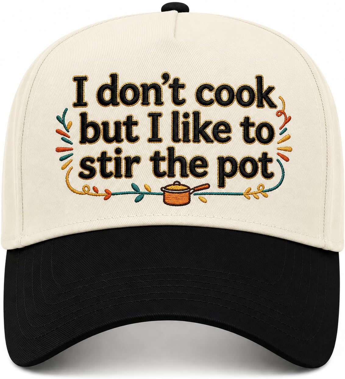 Funny Trucker Hats for Women Two Tone Cotton Baseball Cap Adjustable Snapback Novelty Hat