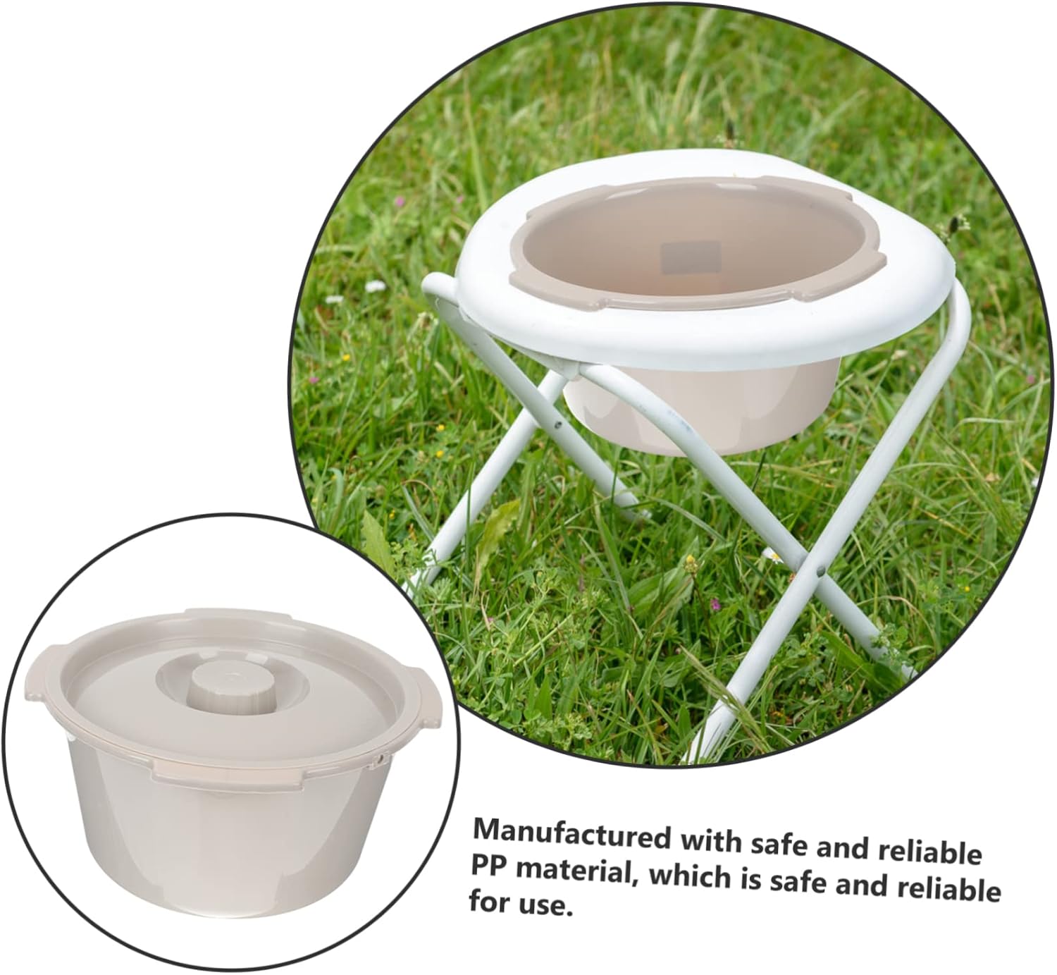 Beaupretty Replacement Potty Chair Bowl Commode Seat for Elderly Pregnant Boys and Girls Portable