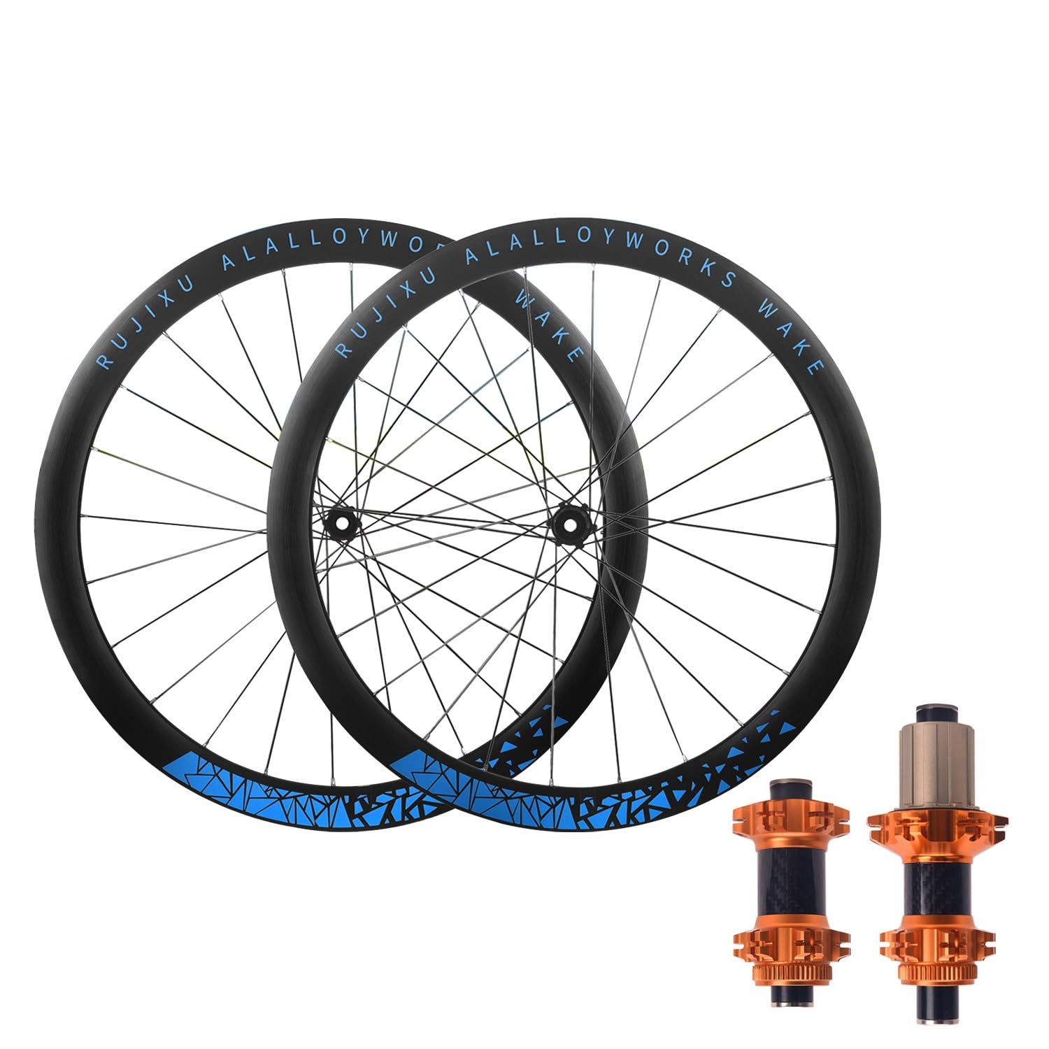 Amazon.co.jp: 700c フロントホイール リアホイール スルー アクスル