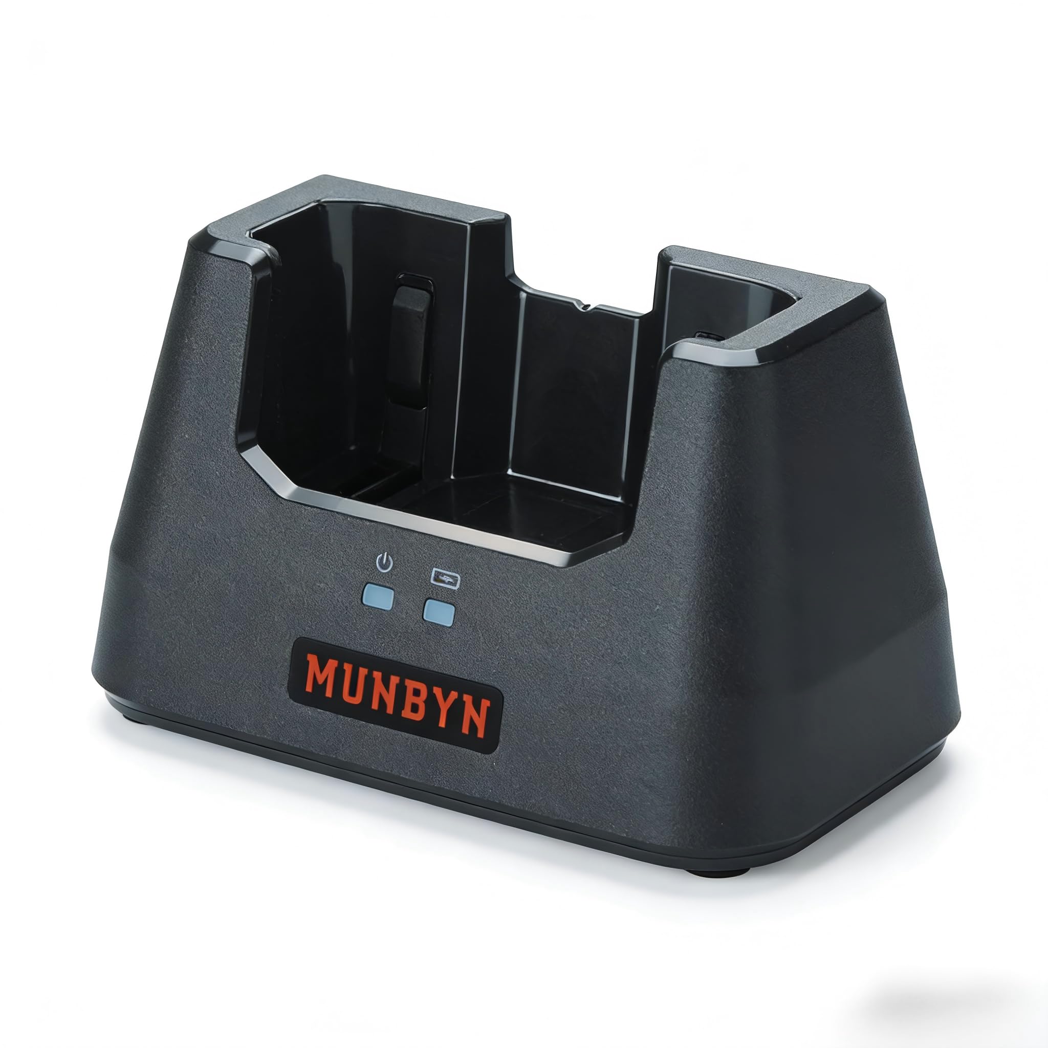 MUNBYN Dock Charger for AS01 & AS01P Android Barcode Scanner, For the AS01P Model, Tear off the Pistol Grip to Charge Is Needed(Takes Only 2-3 seconds)