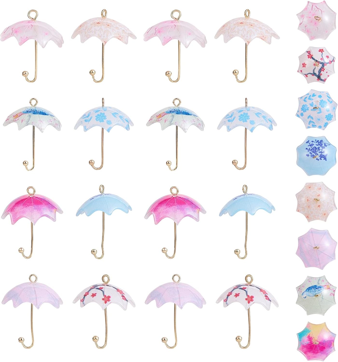 COGCHARGER Kirsch Charms Für Schmuckherstellung - Süße Frucht-Blumen Anhänger Für Armbänder, Ohrringe & Halsketten