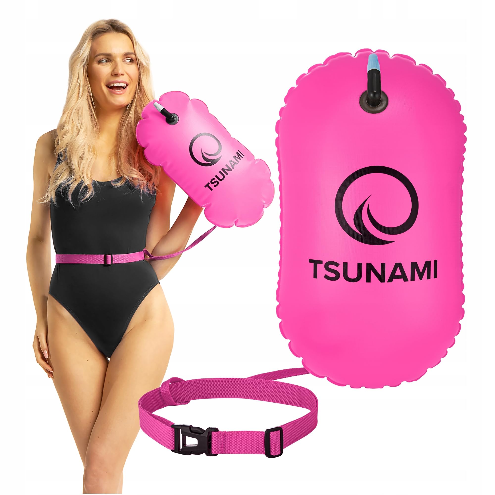 BOJKA ASEKURACYJNA WYPORNOŚCIOWA DO PŁYWANIA DMUCHANA BOJA TSUNAMI