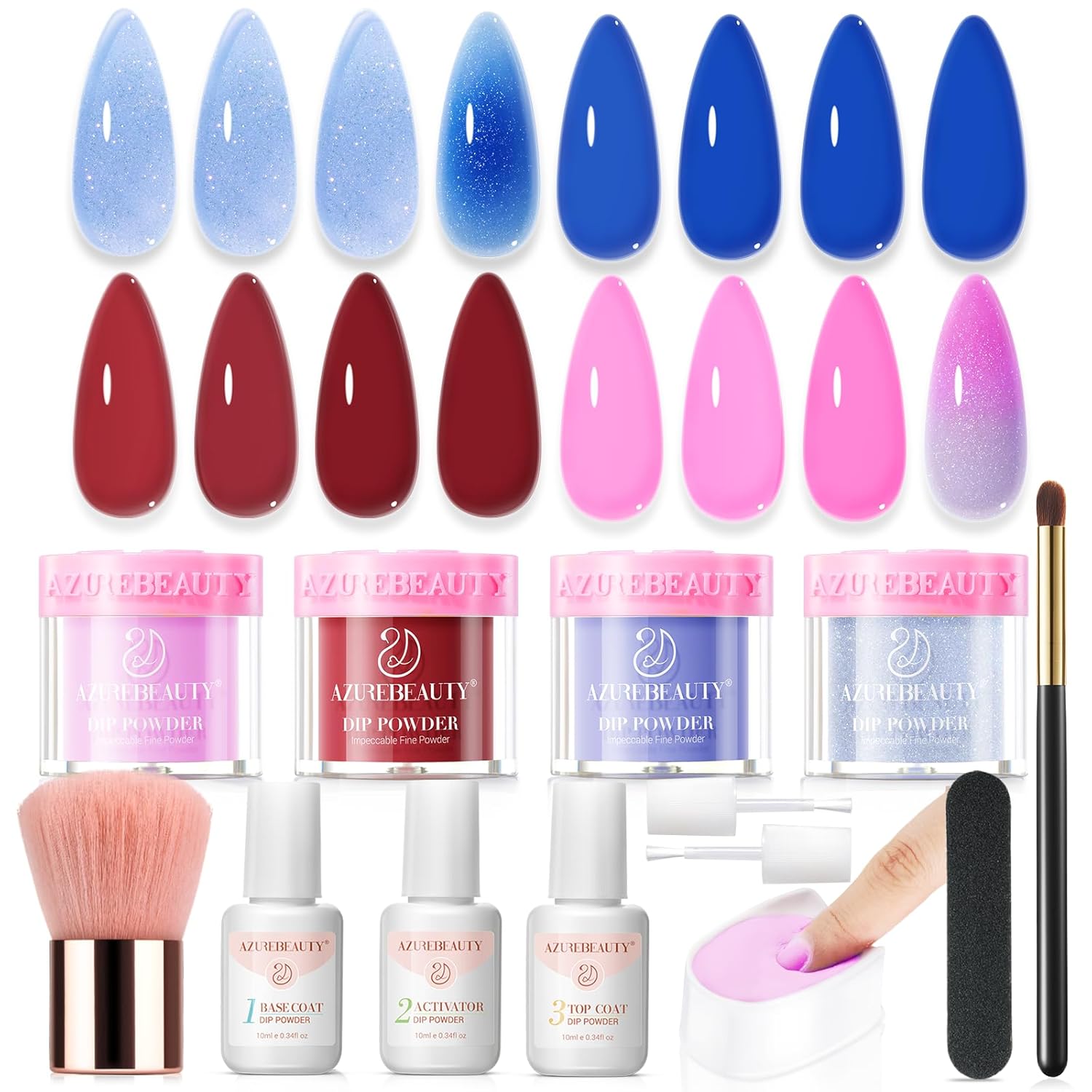 62% off AZUREBEAUTY Dip Powder Nail Kit