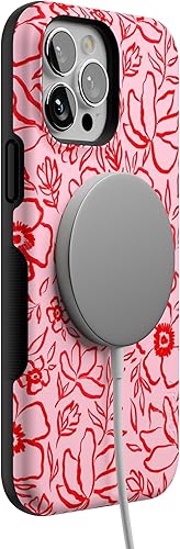 Miniatura 1693 de Casely Funda para iPhone 13 Pro Max Jardín dorado Floral de girasol amarillo Compatible con MagSafe Diseño protector audaz Jardín Dorado