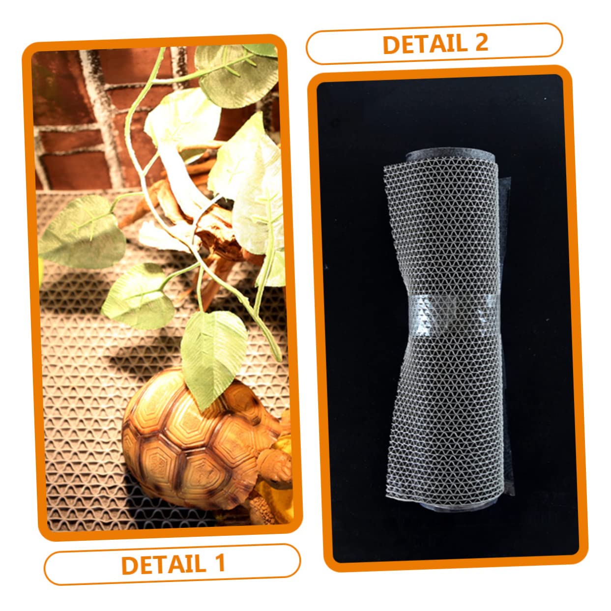 YARNOW Tappetino Riutilizzabile per Rettili Substrato per Serpenti e Tartarughe Tappeto Traspirante e Confortevole per Terrario Accessori per Lettiere per Animali Domestici