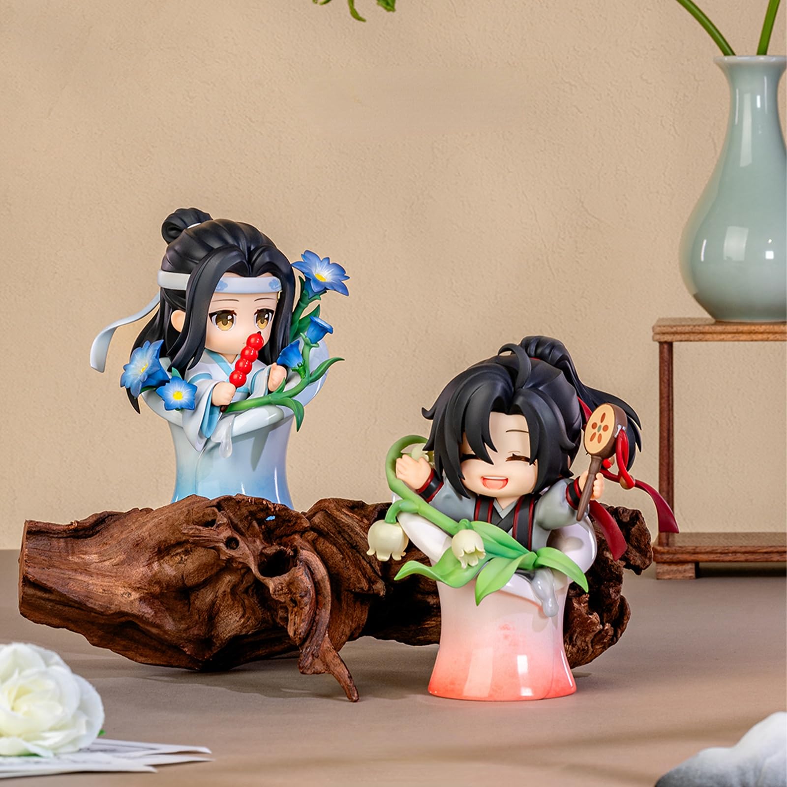 Amazon.com: Bahomu Whole Set Anime Blind Box, 6PCs Cute Mo Dao Zu
