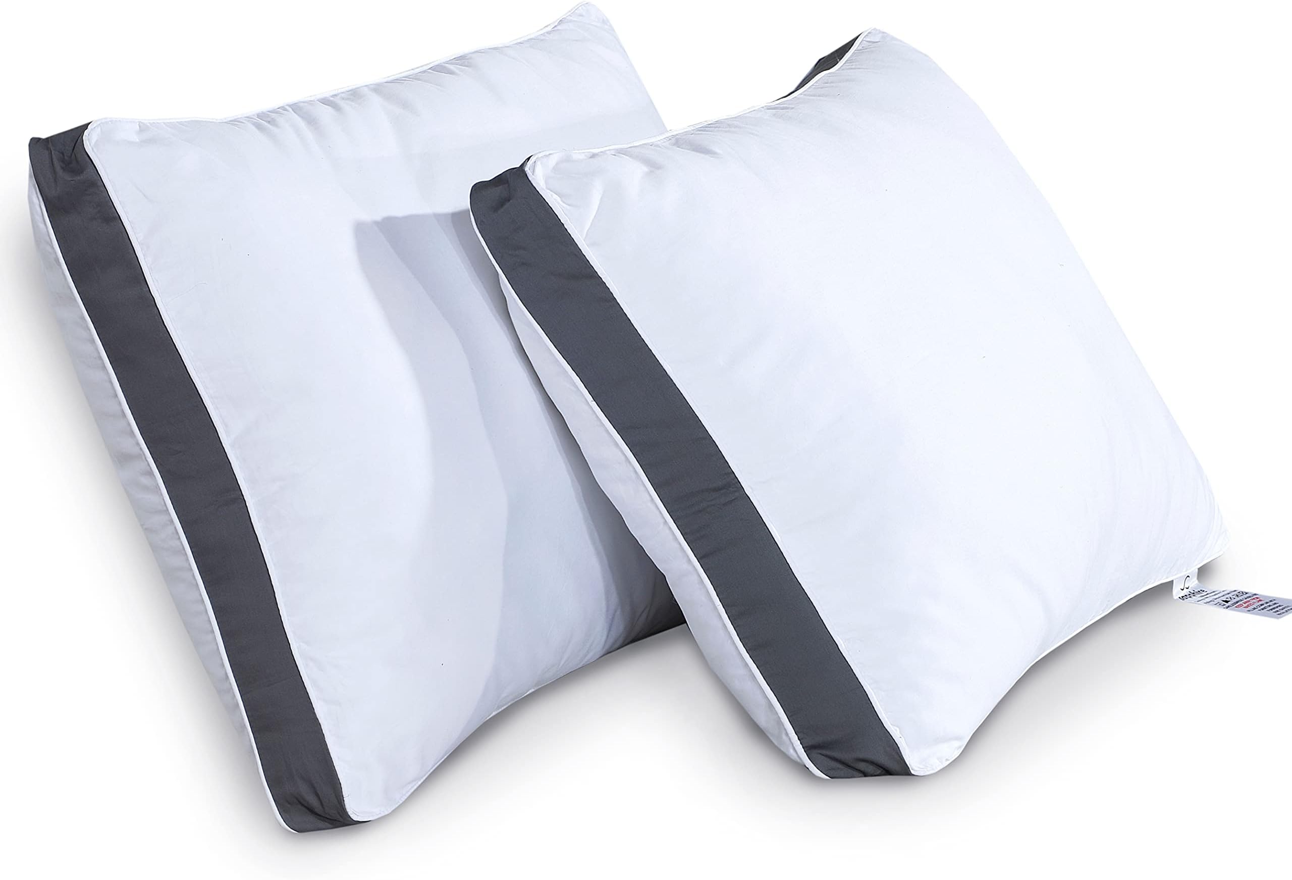 Bedding Home 100 Egyptian Cotton 250Thread Count Box Walled Pillow