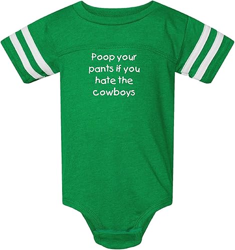 Eagles Fan Poop Your Pants if You Hate the Cowboys - Divertido body de fútbol para bebé