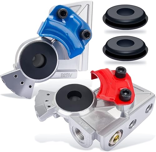 Miniatura 20 de KOOTANS Gladhand universal con sellos de mano Glad, Manos alegres de emergencia para semirremolques, remolques, manguera de aire, servicio