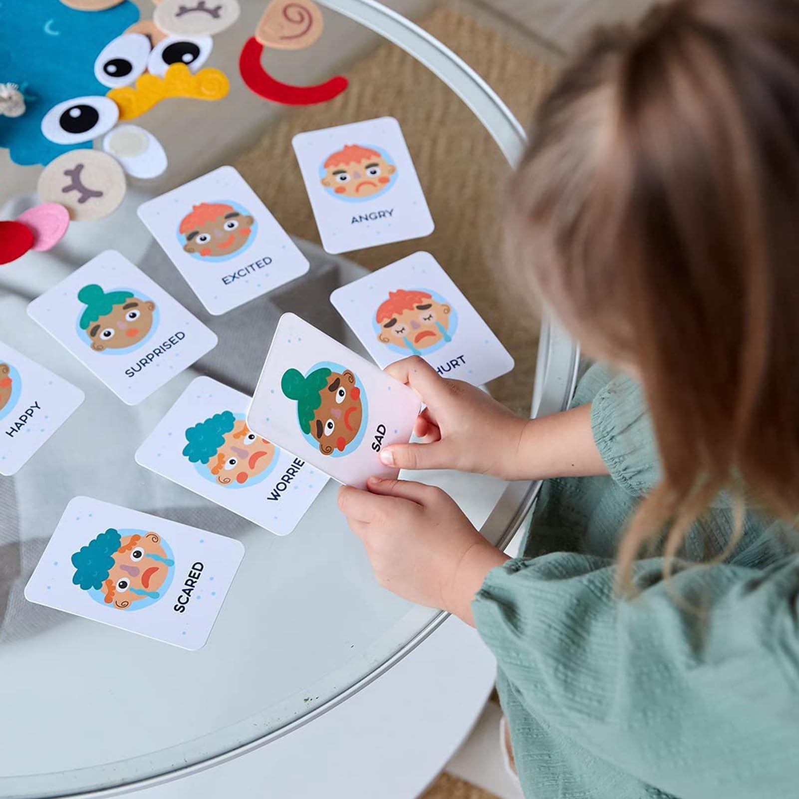Zabawka emocji społecznych, społeczno-emocjonalna zabawka edukacyjna, gra wieloosobowa dla dzieci, zajęcia na świeżym powietrzu w kreatywnym , zabawki dla dzieci, zajęcia edukacyjne