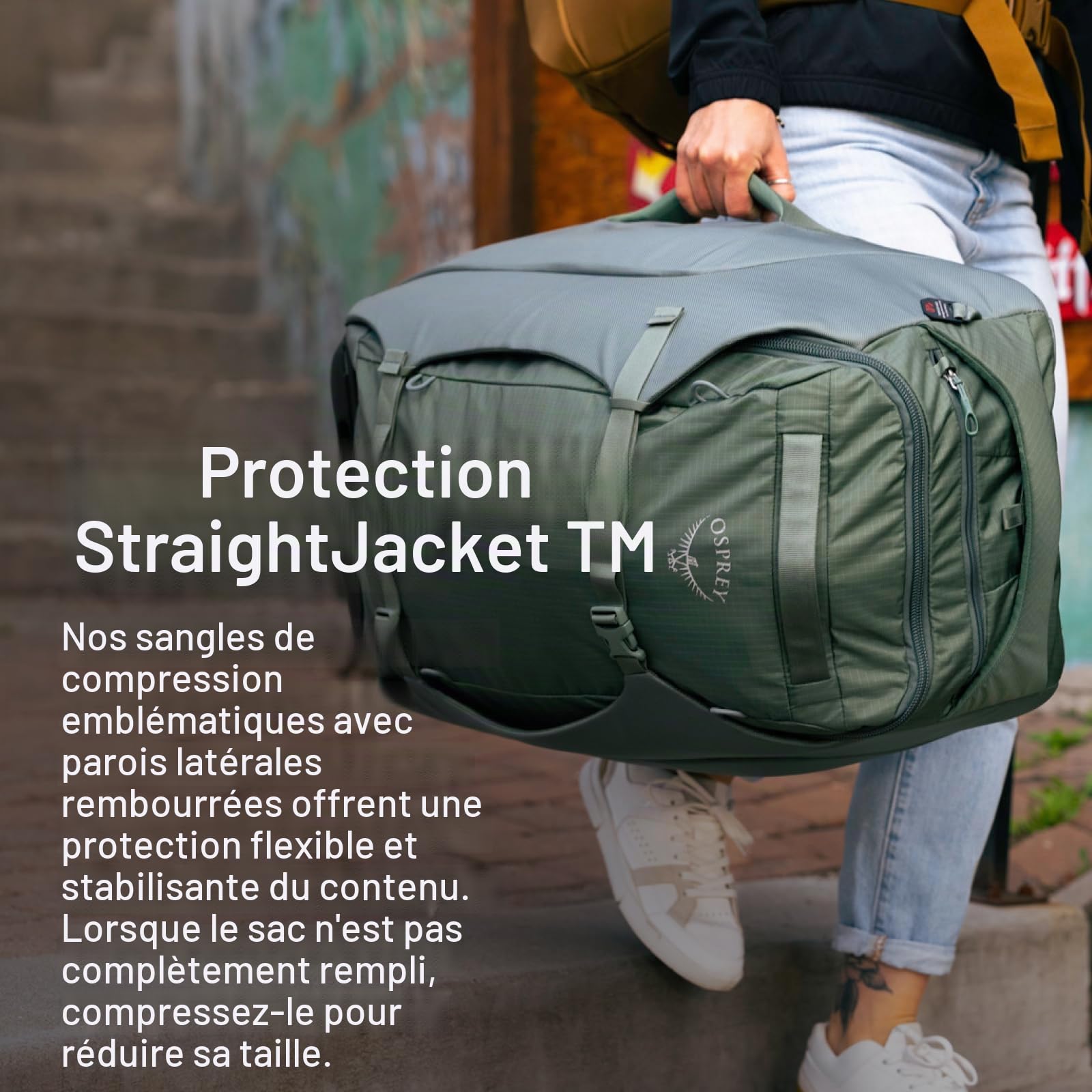 Osprey Sojourn Porter Unisexe Adulte, Vert Koseret, Talla única, Fonctionnel/Pratique/Écologique