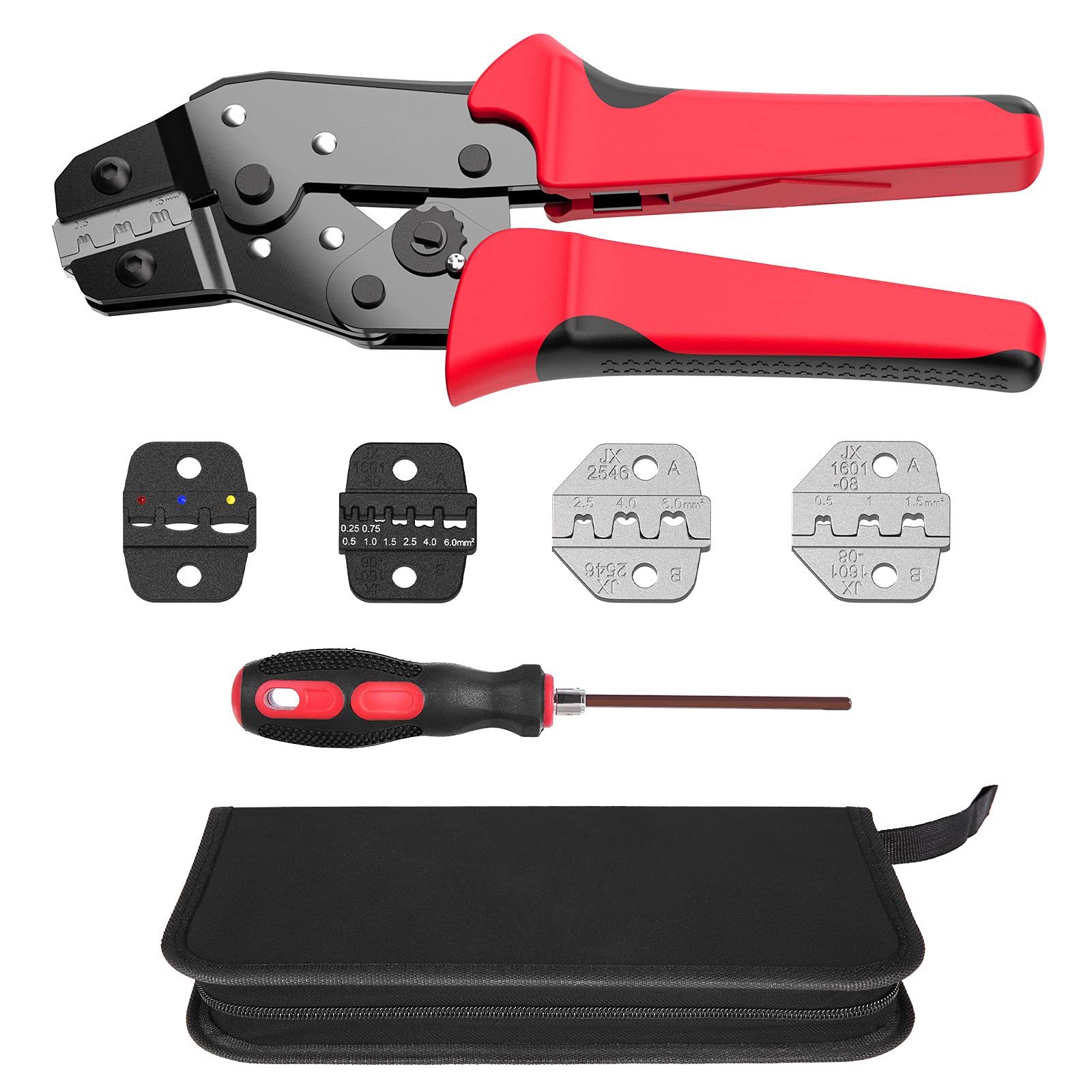 Buy Crimping Plier Set, Cable Ratchet Crimping Tool with