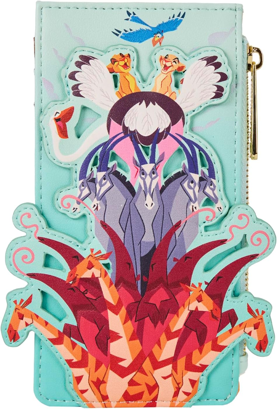 Loungefly DISNEY 101 DALMATIANS VILLAINS SCENE CRUELLA WALLET