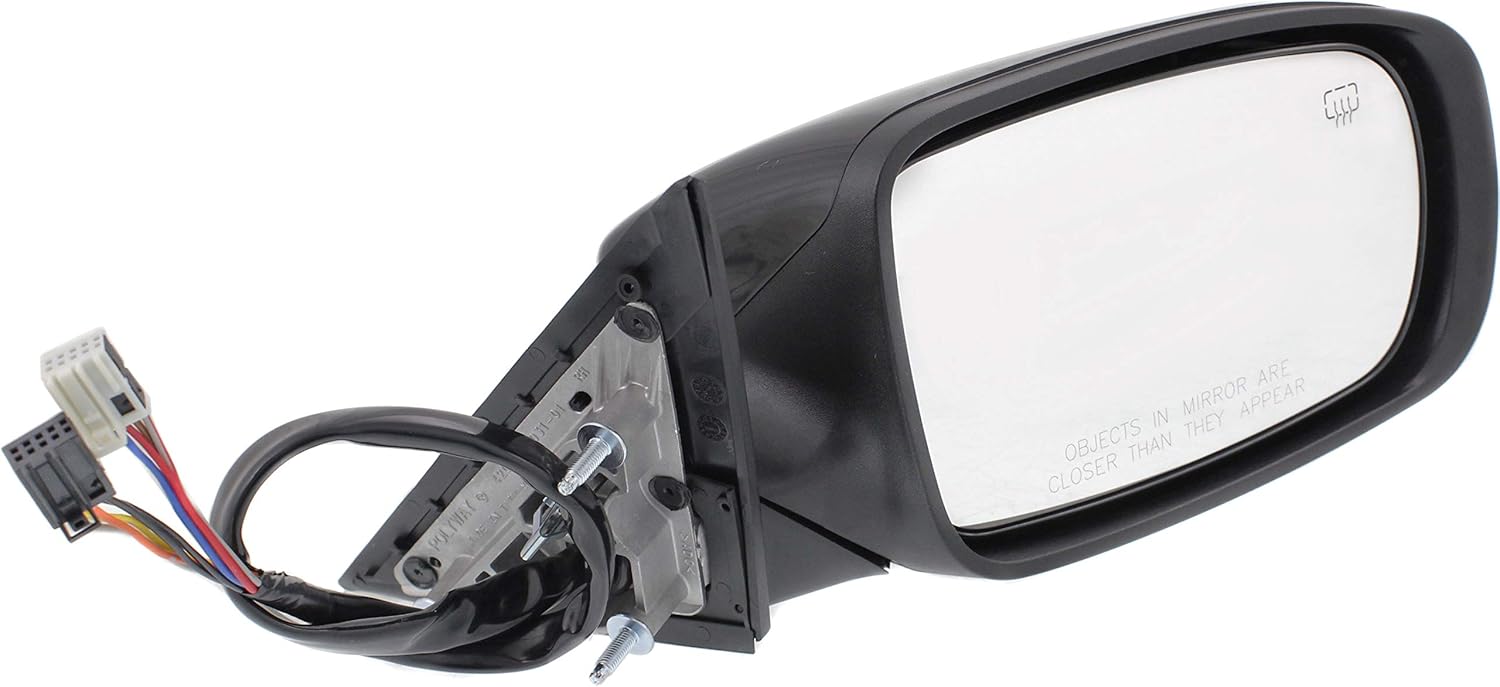 Garage-Pro Passenger Side Power Heated Mirror for Dodge Charger 2011-2019 with Memory, Paintable, Passenger Side Mirror Replacement, without Blind Spot Monitor & Puddle Lamp Side Mirrors
