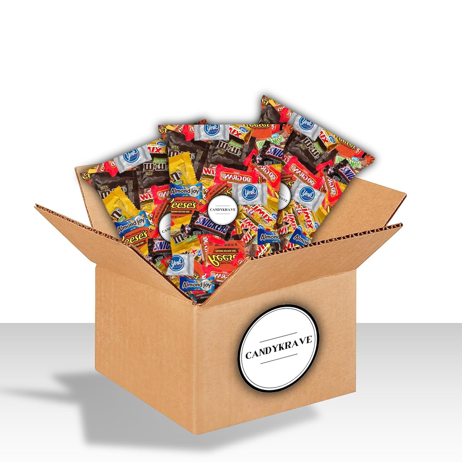 CandyKrave Assorted Chocolate Candy Variety Pack - 2 lbs Fun Size Chocolate Assortment - Individually Wrapped Bulk Chocolate Candy Mix - Delicious Sweets for Kids, Adults, Pantry, Office & Birthdays