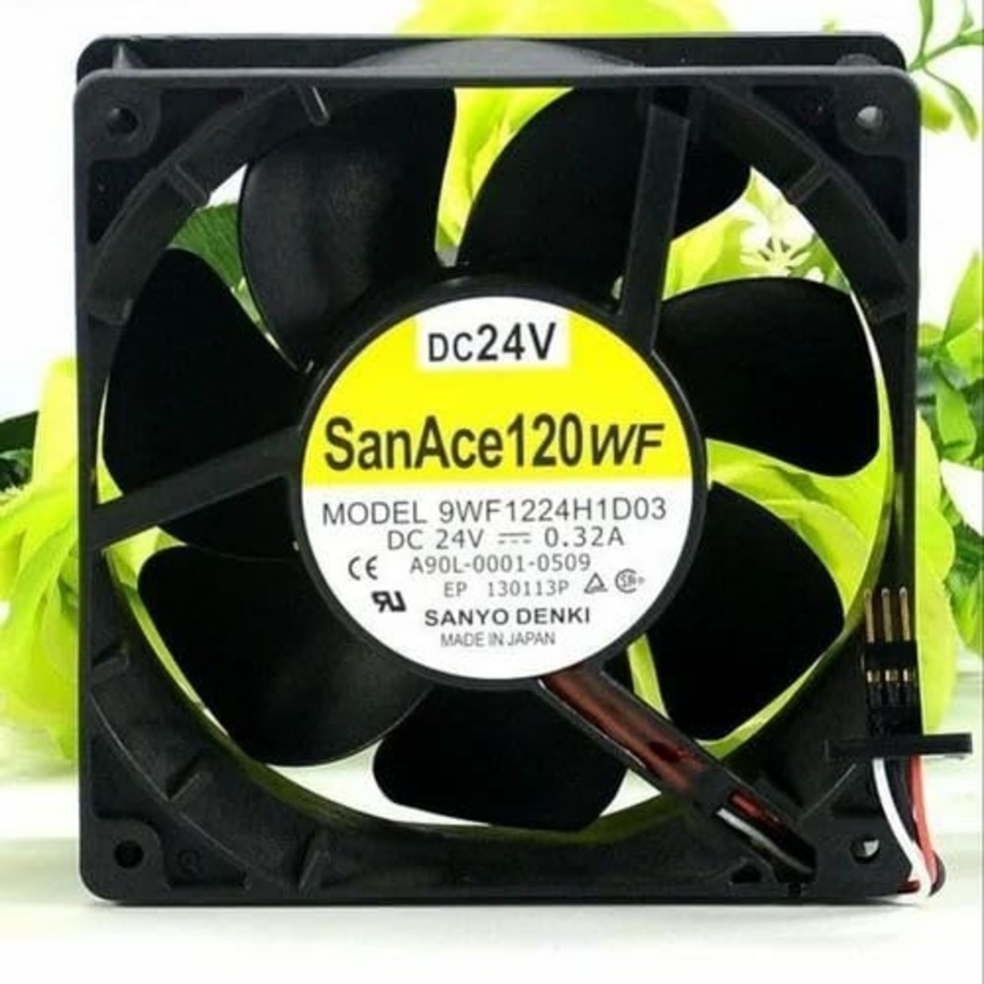 Ventola Raffreddamento SANYO SanAce Ventola Di Raffreddamento Sanyo SanAce120 9WF1224H1D03 - 24V 0.32A, 3 Pin, Per PC O Elettronica Ventola 24V 0.32A 3 Pin Ventola Raffreddamento SANYO SanAce Ventola Di Raffreddamento Sanyo SanAce120 9WF1224H1D03 - 24V 0.32A, 3 Pin, Per PC O Elettronica Ventola 24V 0.32A 3 Pin