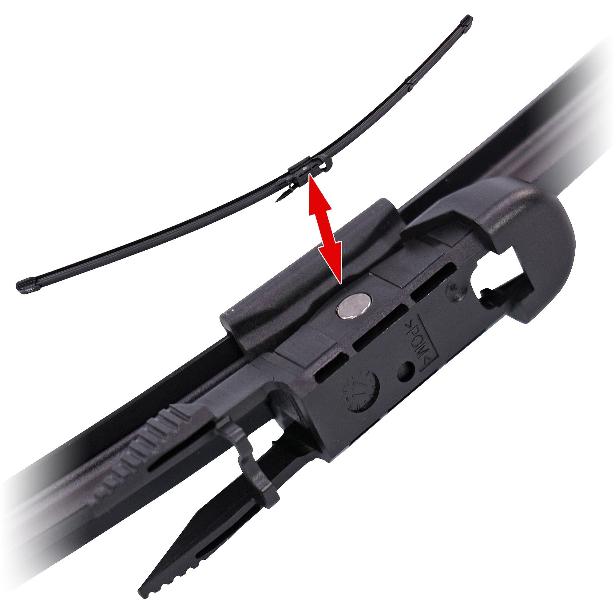 SWF Das Original 2x Pióra Wycieraczek SF398 - Przód - 700 mm / 650 mm