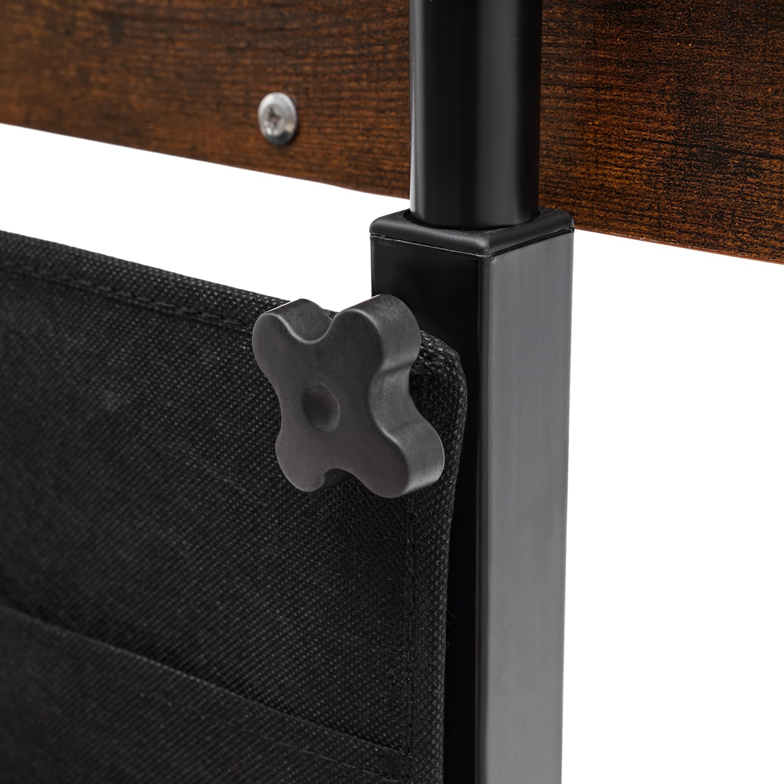 Mobile Standing Rolling Desk Adjustable Height Portable Laptop Desk with Wheels Storage Bag Height 32-47in Desk 24 16in — view 7