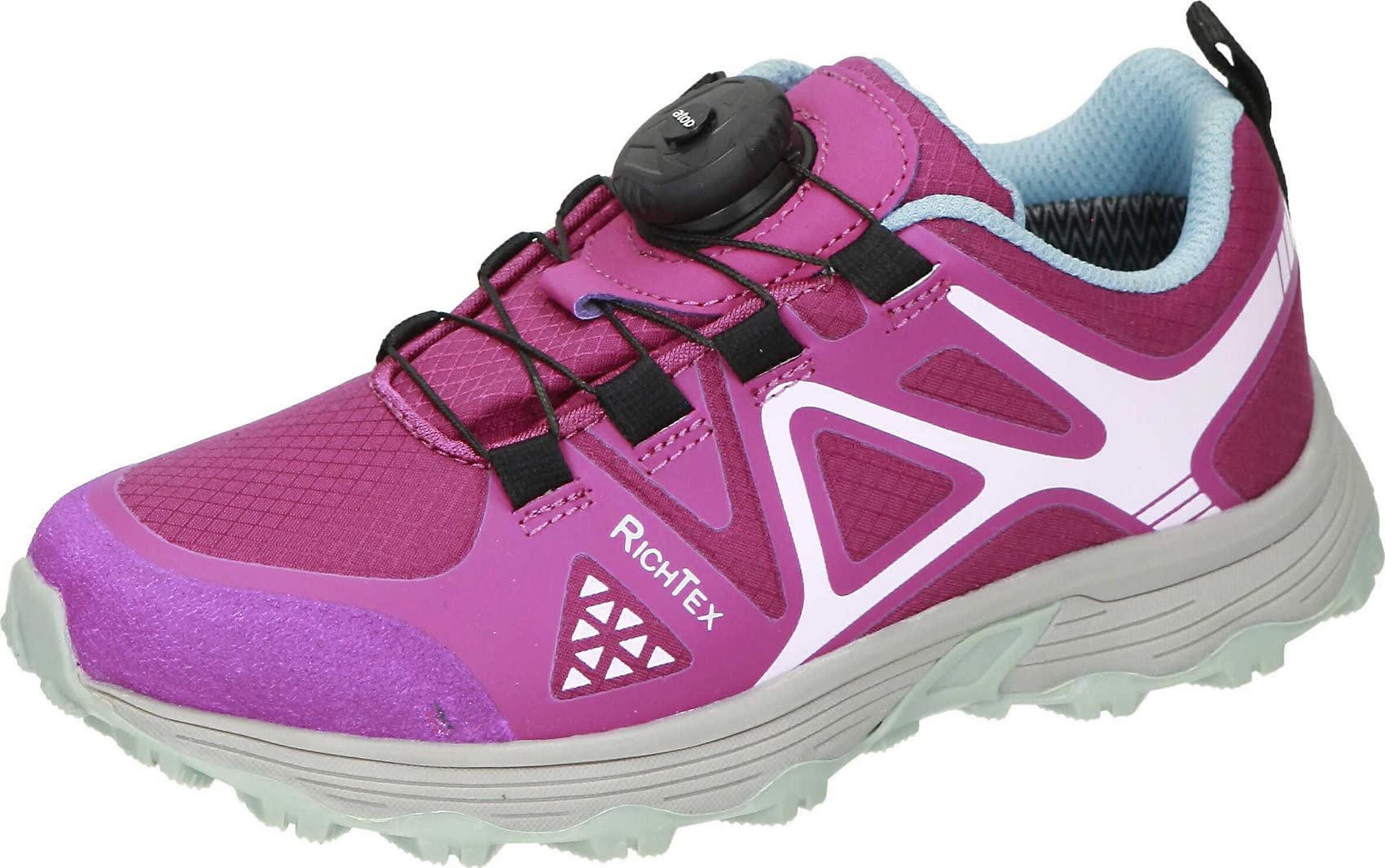 Richter Kinderschuhe TR-5, Road Running Shoe, Ciclamino/ciel/Lotus,