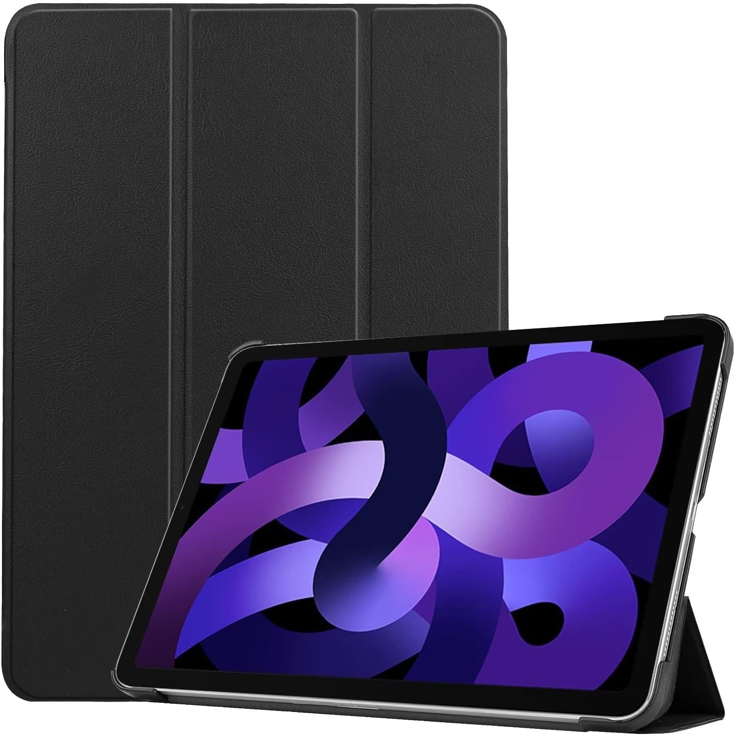 Tablet Case for Lenovo Pad, PU Skin, Light and Thin, Waterproof, Dustproof, Anti-Fall Protective Case for Lenovo Pad.(Black)