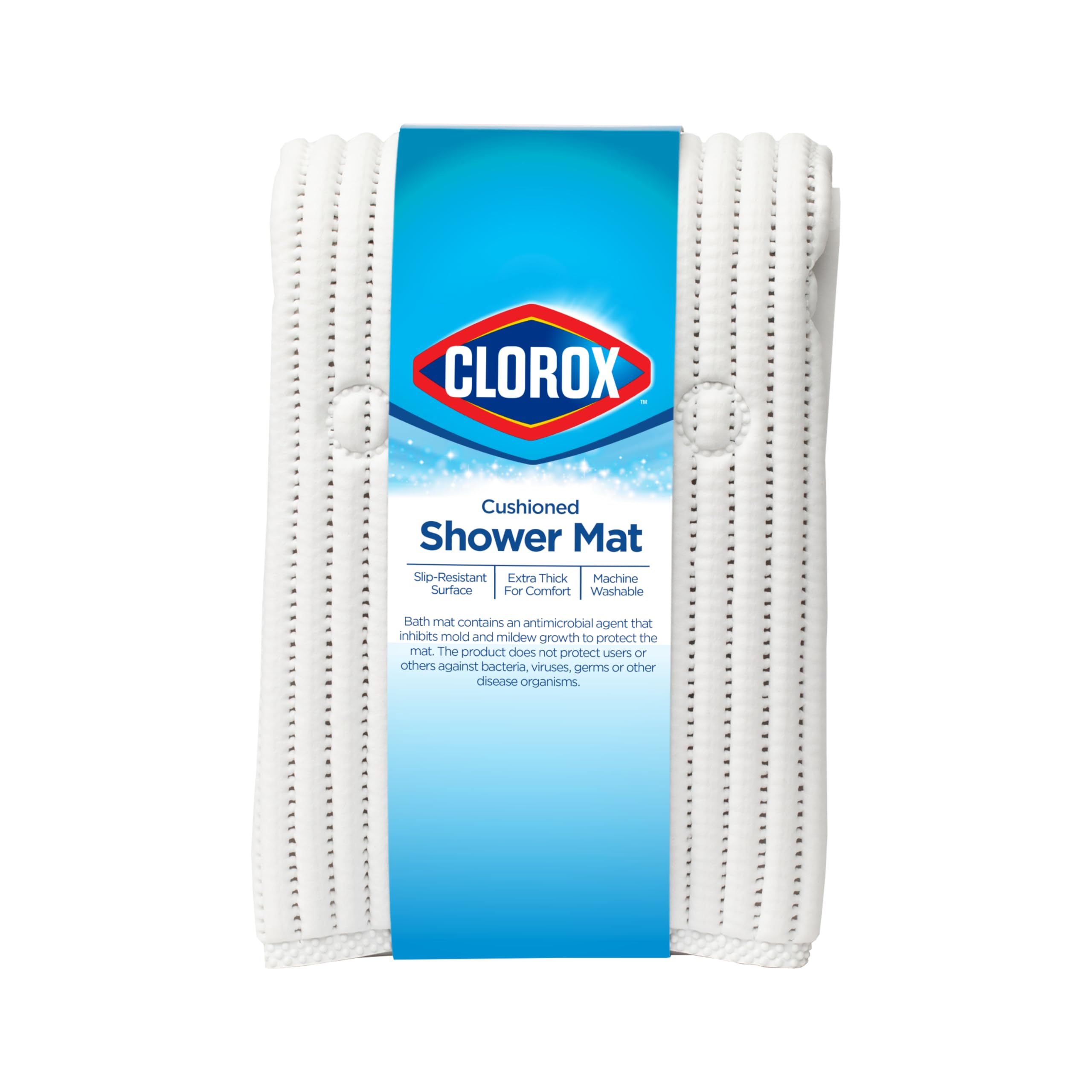 Duck Shower Mat, White, 21" x 21", 53 x 53 cm (Rectangular)