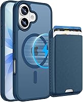 Vista 76 de Funda magnética para iPhone 12 Pro Max con cartera desmontable, compatible con MagSafe, soporte para tarjeta de crédito con funda protectora delgada