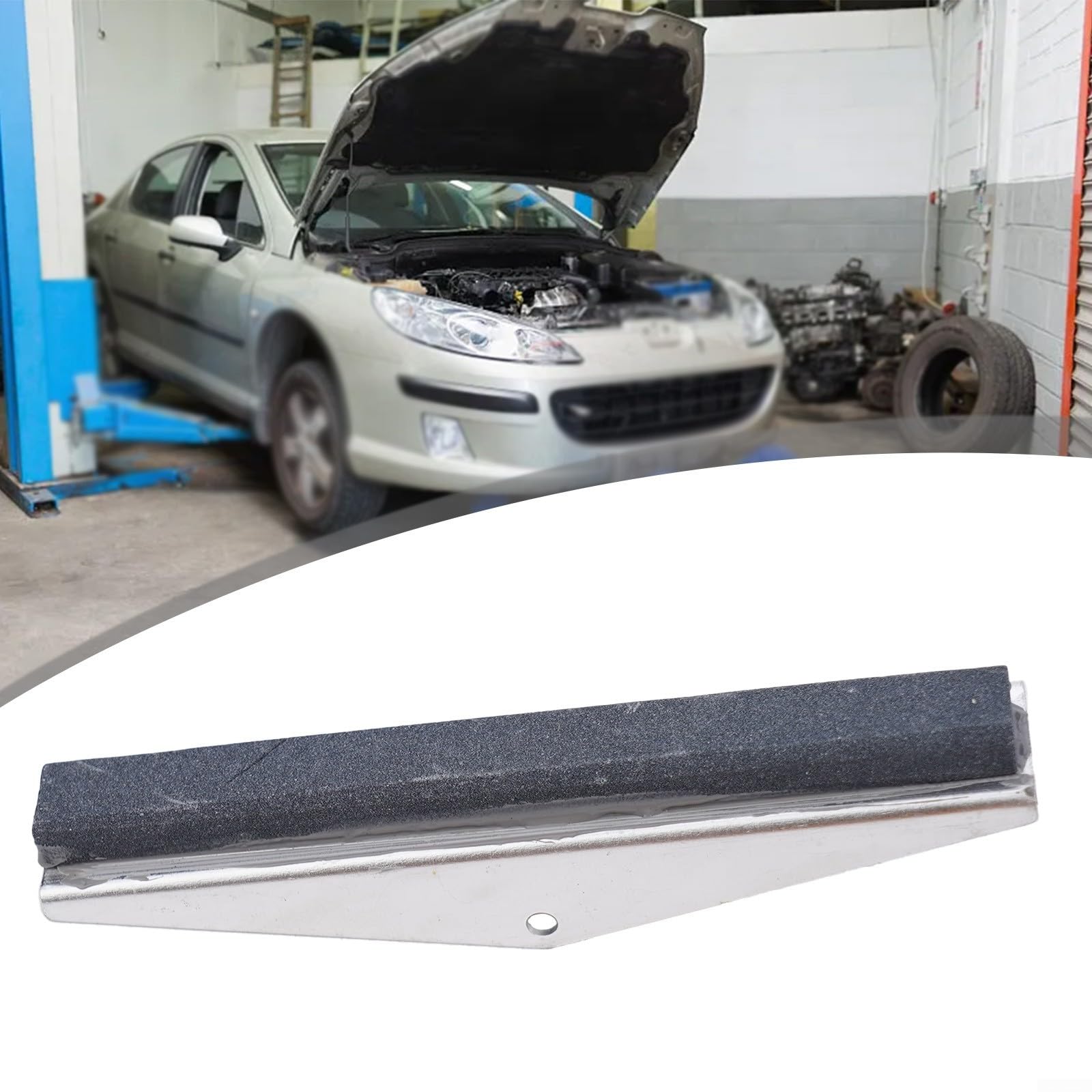Set di 3 utensili per levigatura cilindri motore, con dado zigrinato per il controllo della tensione, ideale per varie applicazioni di motore e rettifica (10,2 cm)