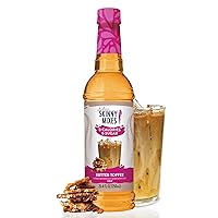 Vista 19 de Jordan's Skinny Mixes - Sirope de jarabe de café sin azúcar, jarabe saborizador de café con avellana, mezcla para bebidas sin calorías, para cafés