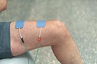 Vista 3 de Chattanooga Dura-Stick Plus Respaldo de espuma azul rectangular de 2 pulgadas x 3.5 pulgadas (40 por caja = 10 paquetes de 4)