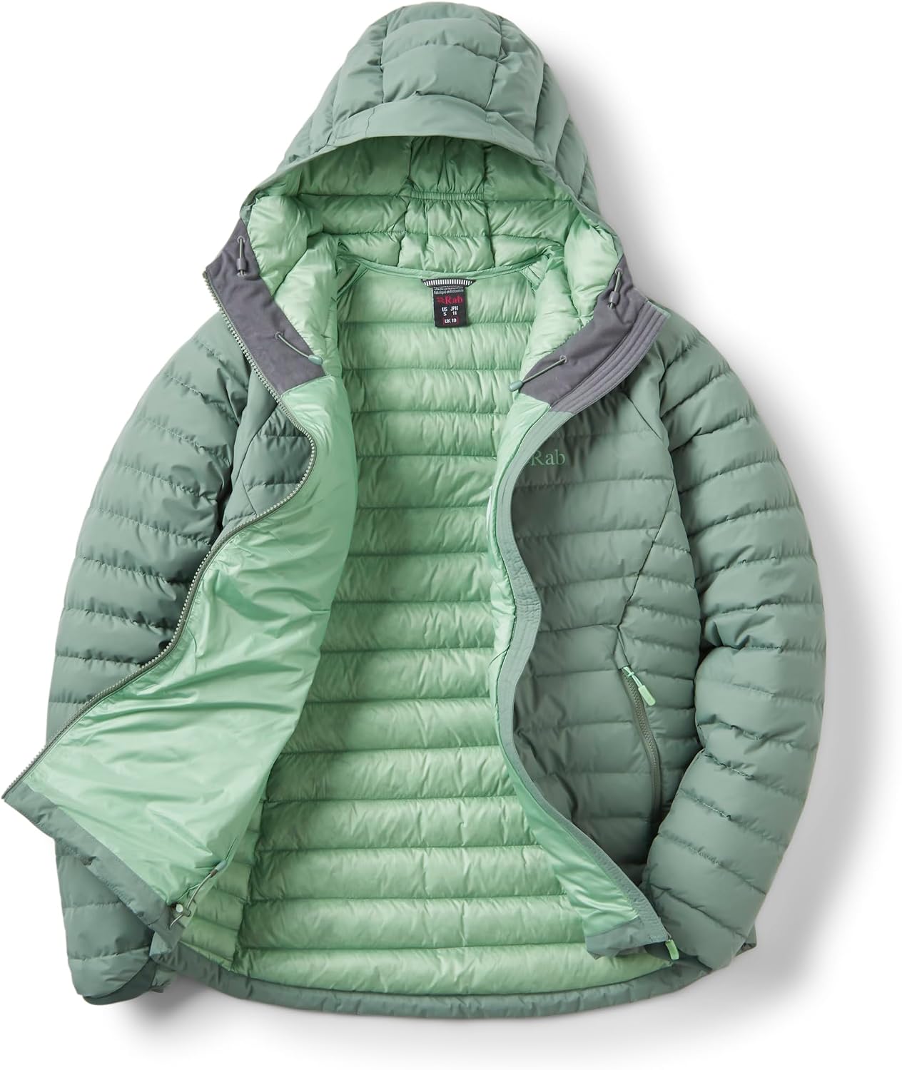 Rab Women's Microlight Windstopper Hoody - GTX Windproof Gore-Tex Down Jacket for Skiing & Climbing