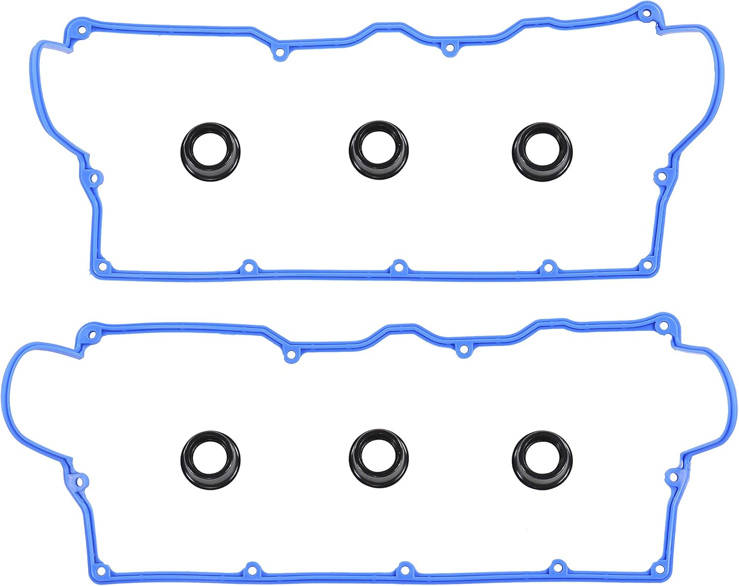 DNJ VC350G Valve Cover Gasket for 92-97 Honda, Isuzu, SLX, Passport, Rodeo, Trooper 3.2L V6 SOHC 3165cc Naturally Aspirated
