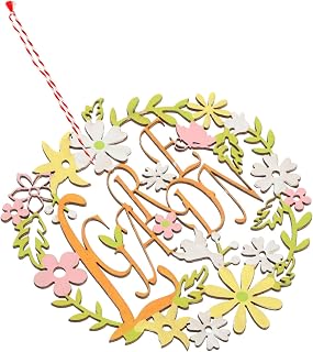 Hemoton Pingente De Madeira Decoração De Casa Minimalista Para Salas De Casa Decoração De Plantas Festival Pingente De Jardim Pingente De Jardim Lindo Pingente De Porta De Buxo Para