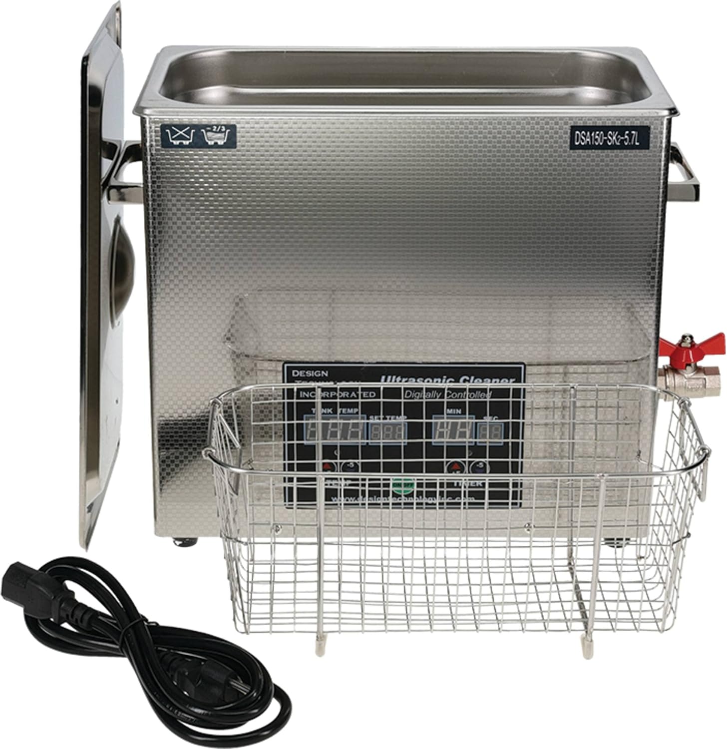 Stens 752-110 Ultrasonic Cleaner Adjustable LED Digital Countdown Timer, Great for Cleaning carburetors, Fuel injectors, Engine Parts and Much More Large, 1.5 Gallon Heated Tank : Automotive