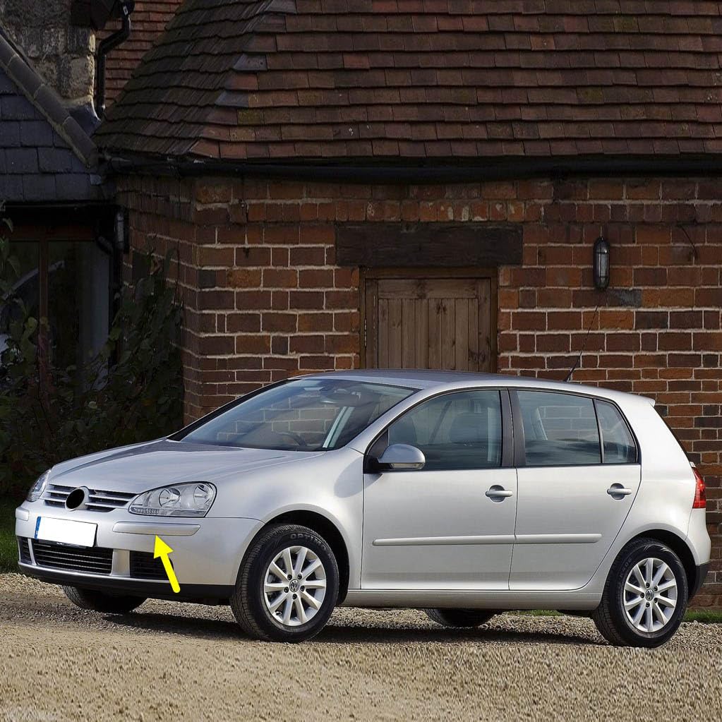 Ön Tampon Sol Köşe Bandı Plastik Çıta 1K0807655A VW Golf MK5 ile uyumlu 2004-2008