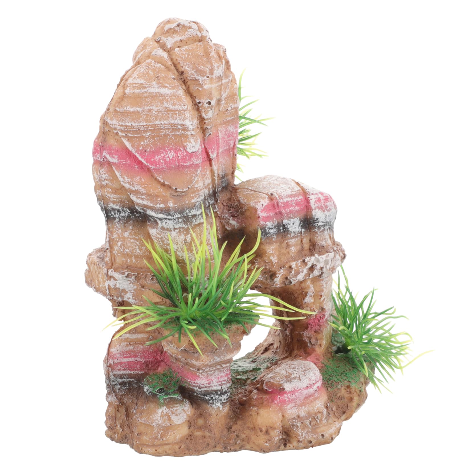 TOYANDONA 2 Pezzi Decorazione per Acquari per Serbatoi Paesaggio Naturale per Decorare Acquari e Domestici Accessorio e Resistente per Terrari