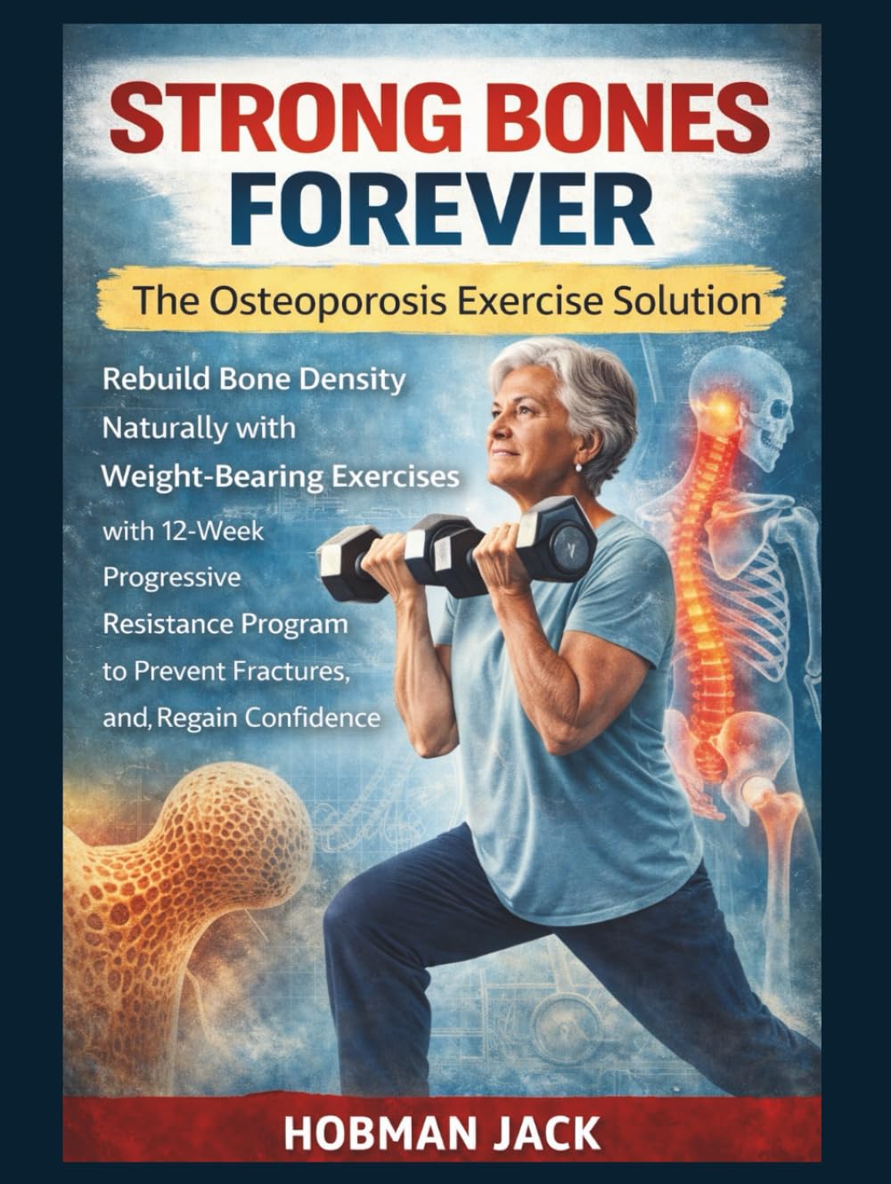 Strong Bones Forever The Osteoporosis Exercise Solution: Rebuild Bone Density Naturally with Weight-Bearing Exercises a 12-Week Progressive Resistance Program to Prevent Fractures & Regain Confidence