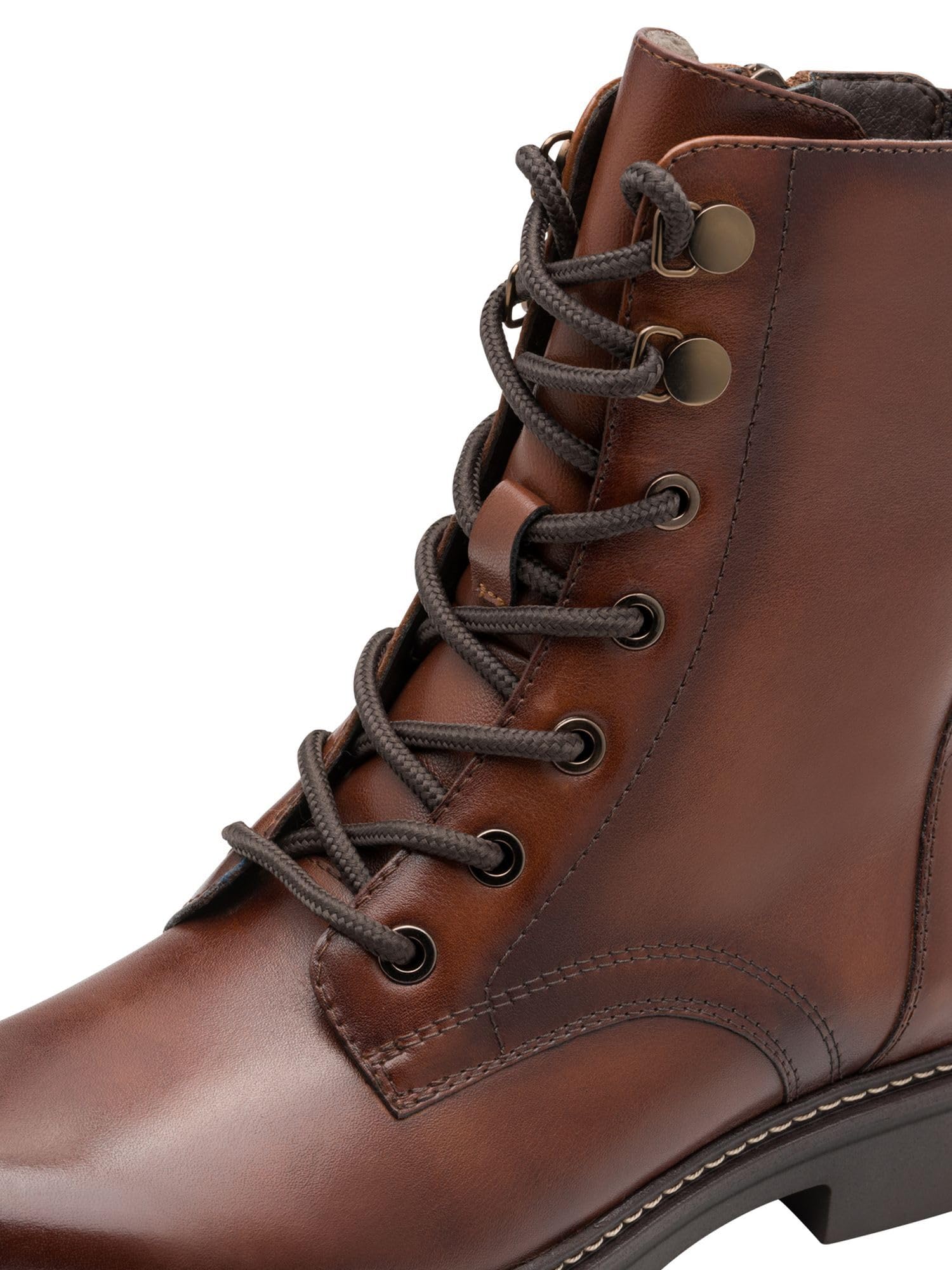 Tamaris Kobiety Tamaris Comfort Lace Boot FlatBut do środka łydki