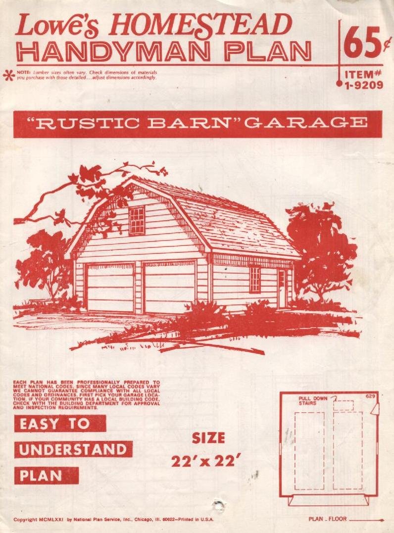 1970's Lowe's Homestead Handyman... by National Plan Service