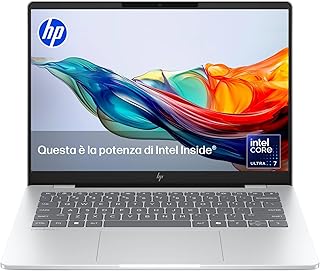 HP OmniBook 7 14-FR0000SL 14″ Laptop 14″ Display 2K OLED Anti-Glare Notebook, Intel Core Ultra 7 255