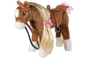 HollyHOME Horse Stuffed Animal: Adorable Pony for Girls and Horse Enthusiasts