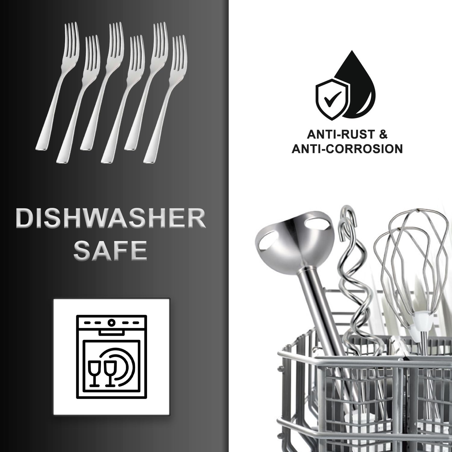 Fourchette à poisson acier inox poli brillant miroir 6 pieces fourchette a poisson fourchette poisson fourchettes a poisson