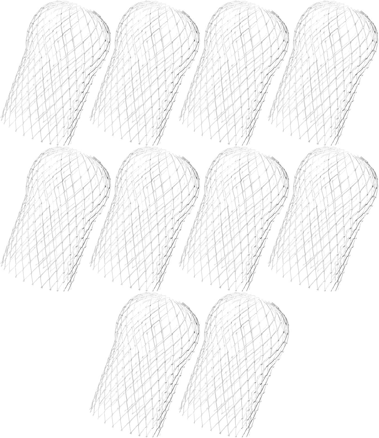 10pcs Aluminum Gutter Downspout Leaf Blockers with Rain Gutter Screen Mesh, Easy Installation and Efficient Leaf and Debris Filtration for Homes and Villas Drainage System