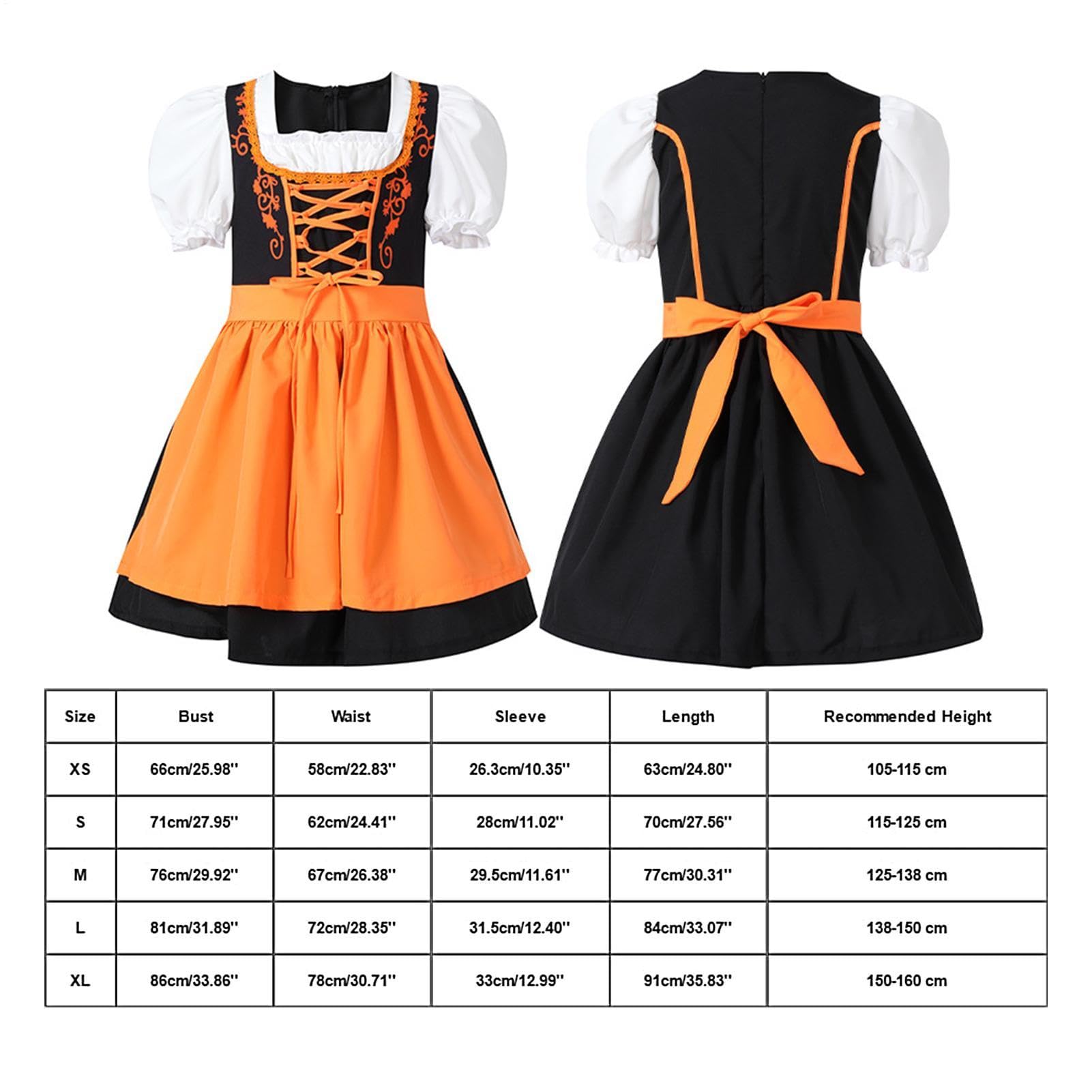 Oktoberfest sukienka vintage pokojówka cosplay Halloween fartuch stroje | Oktoberfest kostium fartuch do klubu, na wakacje, imprezę, na co dzień, na podróż, scenę, występ, odgrywanie ról