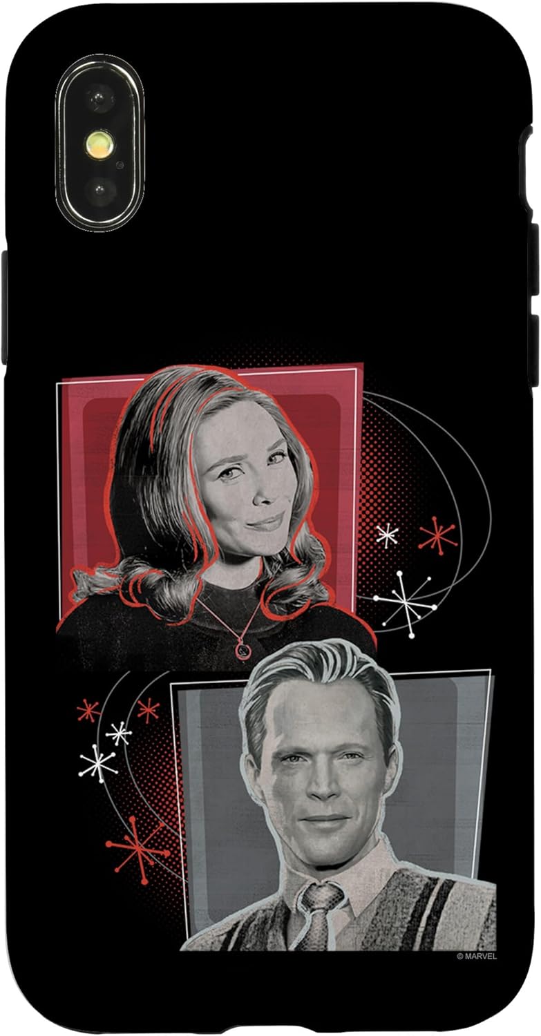 iPhone SE (2020) / 7 / 8 Marvel WandaVision Wanda & Vision Retro Box Ups Case